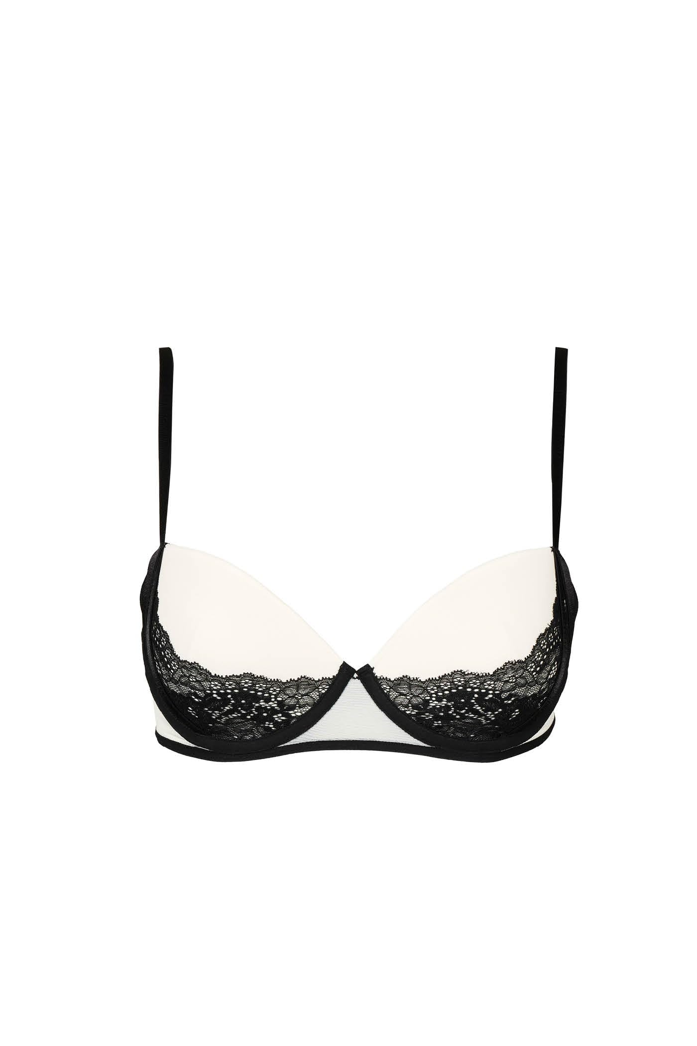 Goldenpoint Afrodite Liquorice Reggiseno Imbottito in Mesh