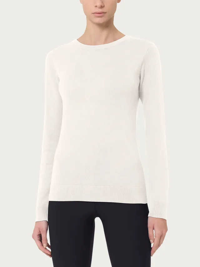 Ragno Four Seasons Maglia Manica Lunga Avorio