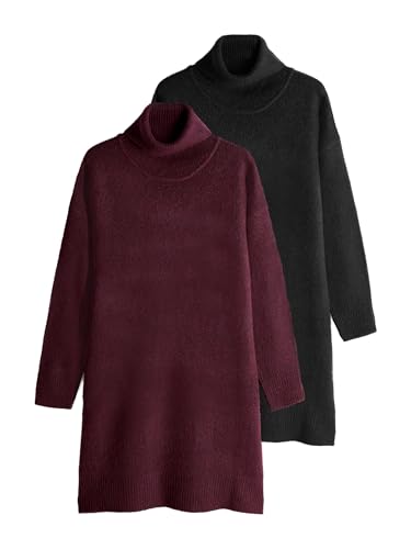 Geo Next The Set Abito Maglia Collo Alto 2 Pezzi Invernale