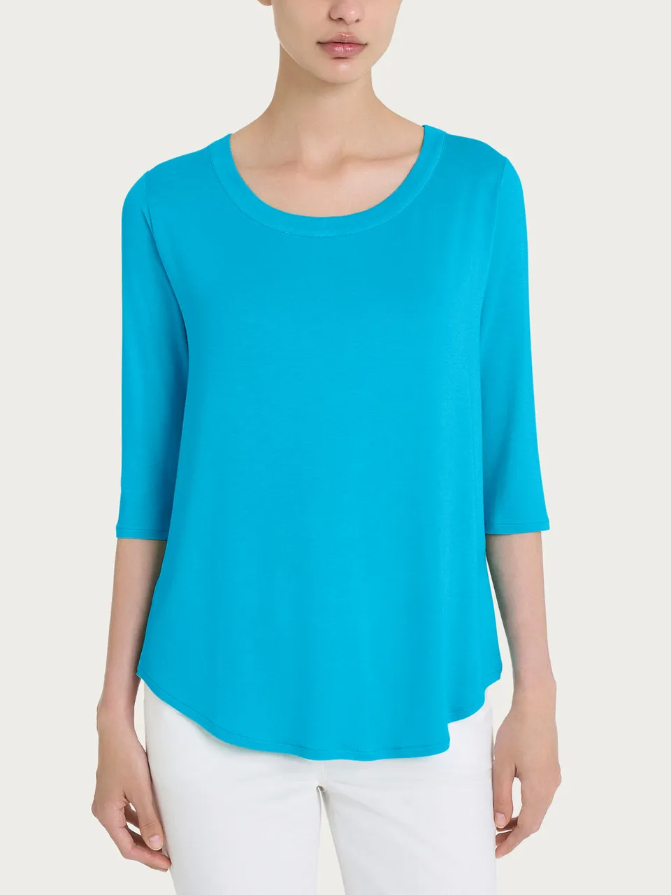 Ragno Viscosa Summer maglietta donna Aquarius viscosa elasticizzata