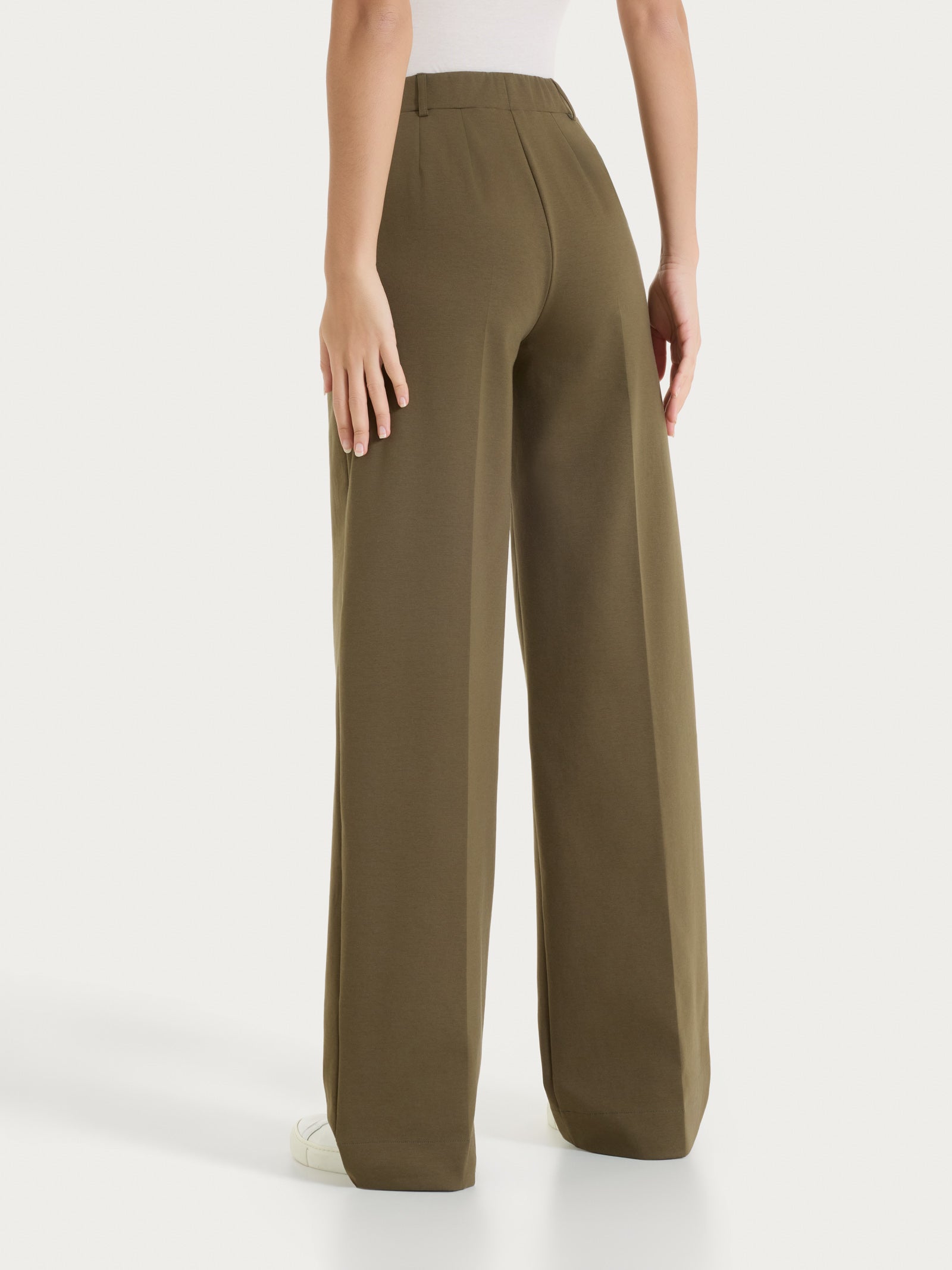 Ragno Perfetta Revolution palazzo pantalone Dark Olive leggero