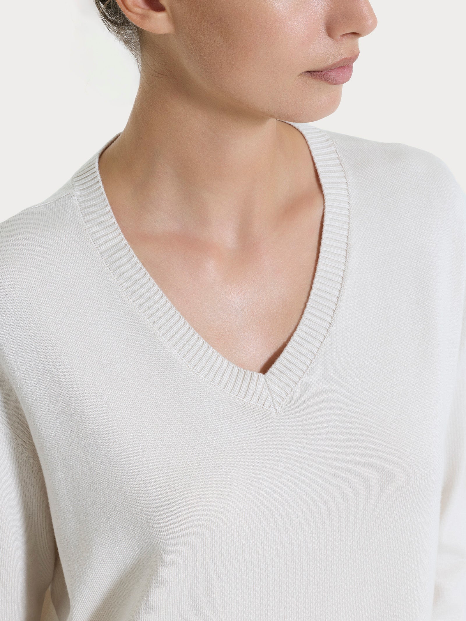 Ragno Four Seasons Maglia Scollo V Champignon Boxy