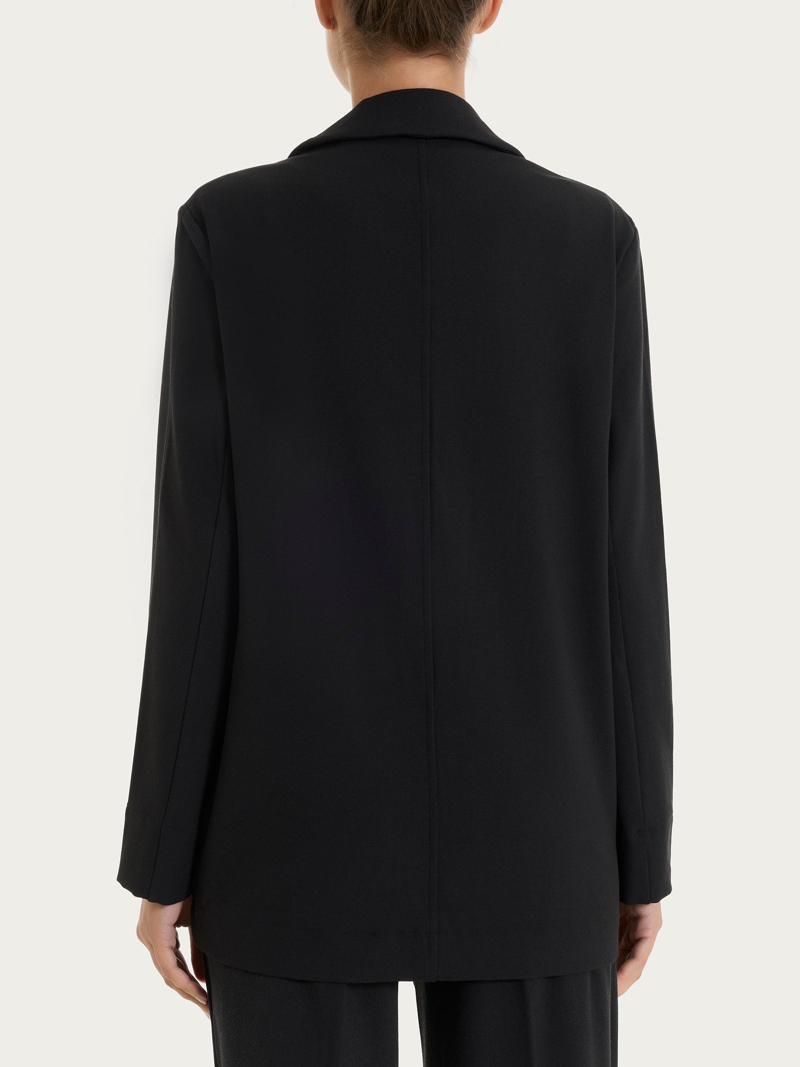 Ragno Blazer Over Flannel Twill Giacca Nero vestibilita over