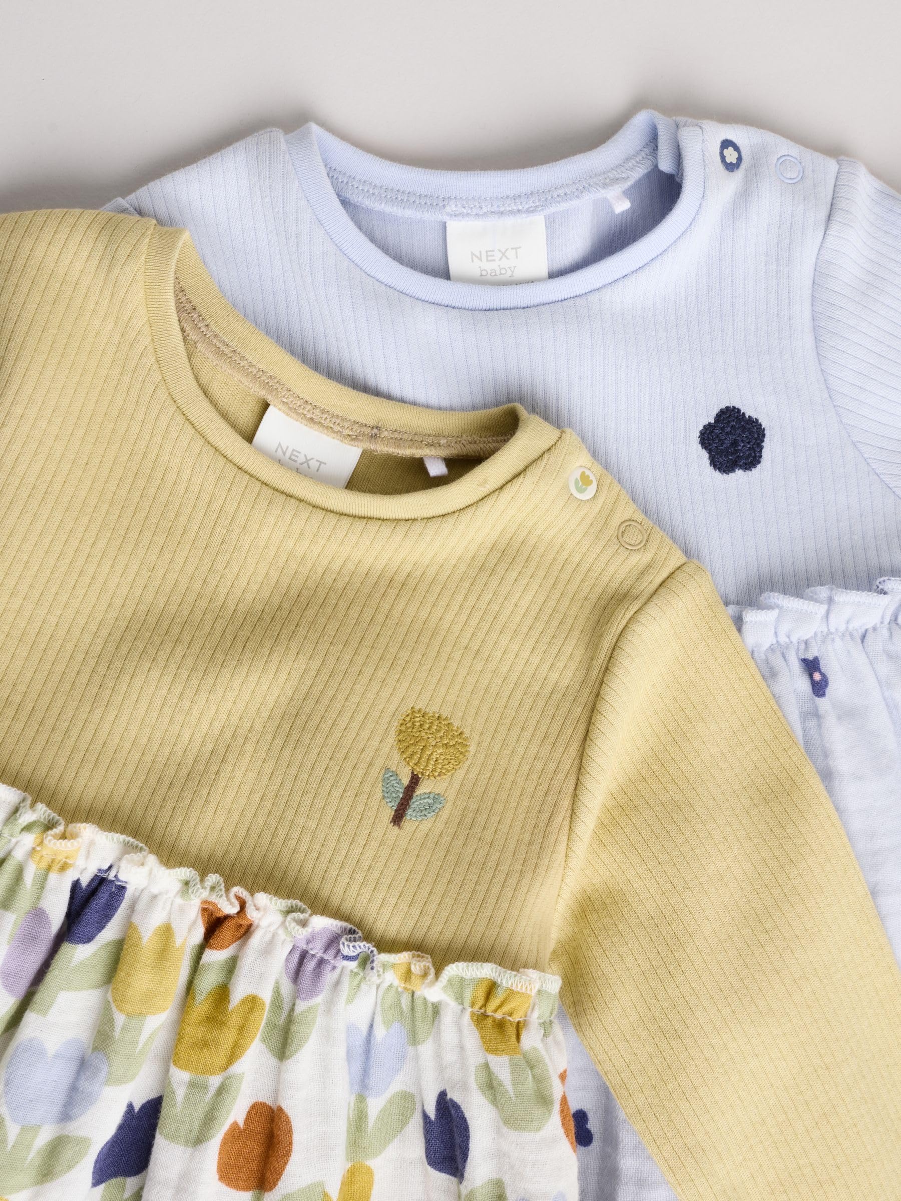 Next vestito neonata jersey confezione 2