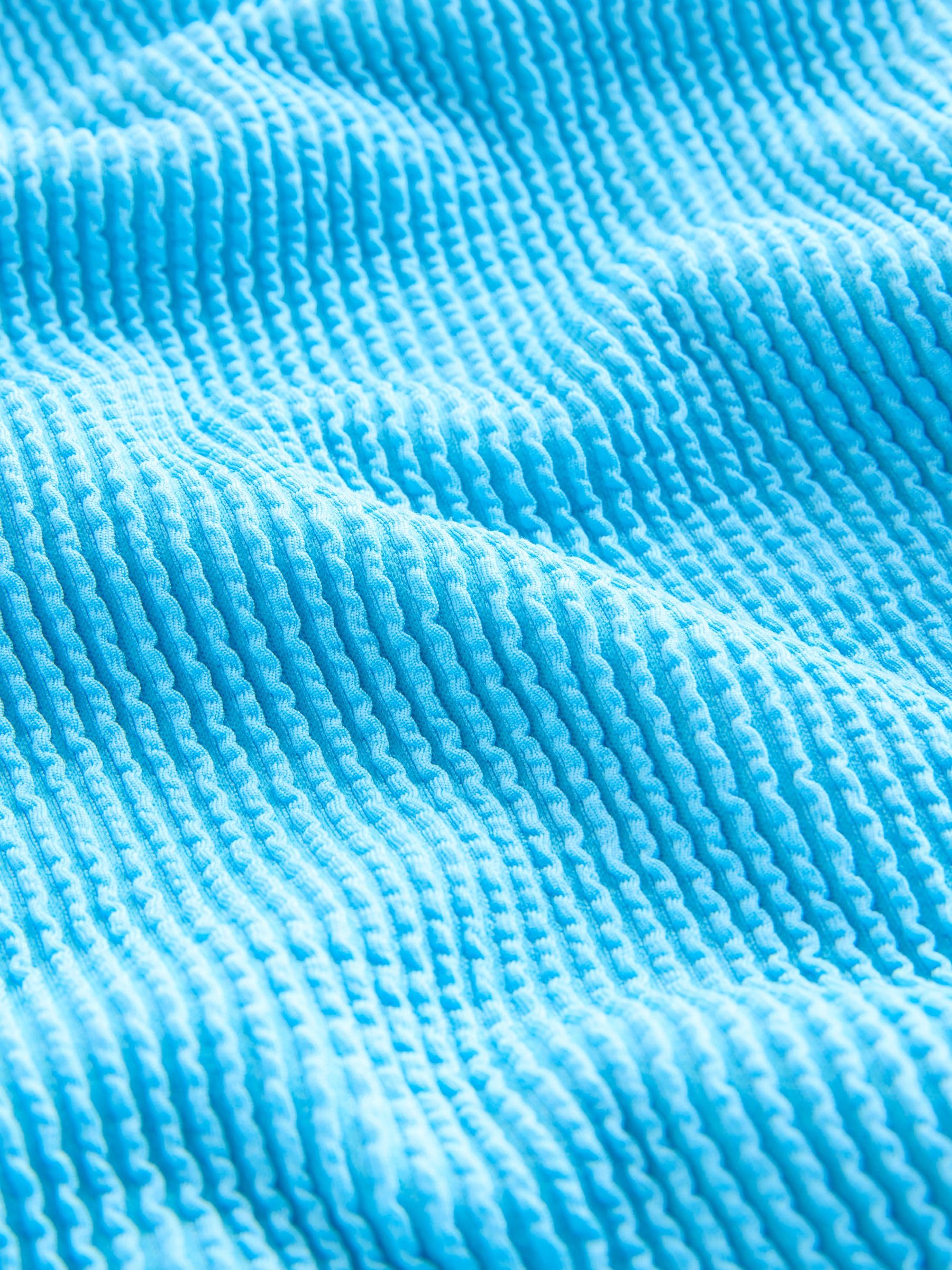 Next Tummy Control DD+ con Ferretto costume Aqua Blue Crinkle 36