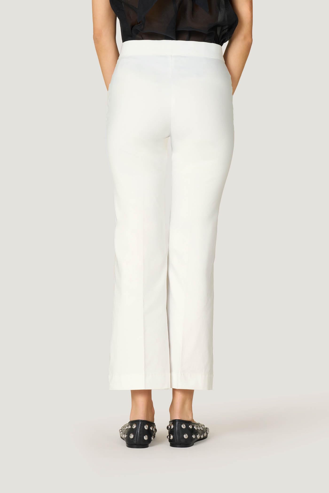 Goldenpoint leggings kick flare donna svasati misto viscosa