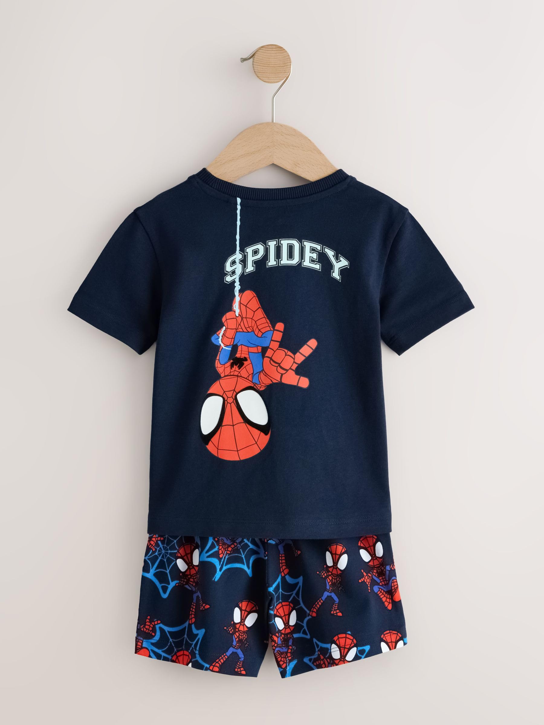 Next Spidey pigiami corti 3 pezzi 18-24 mesi comodi