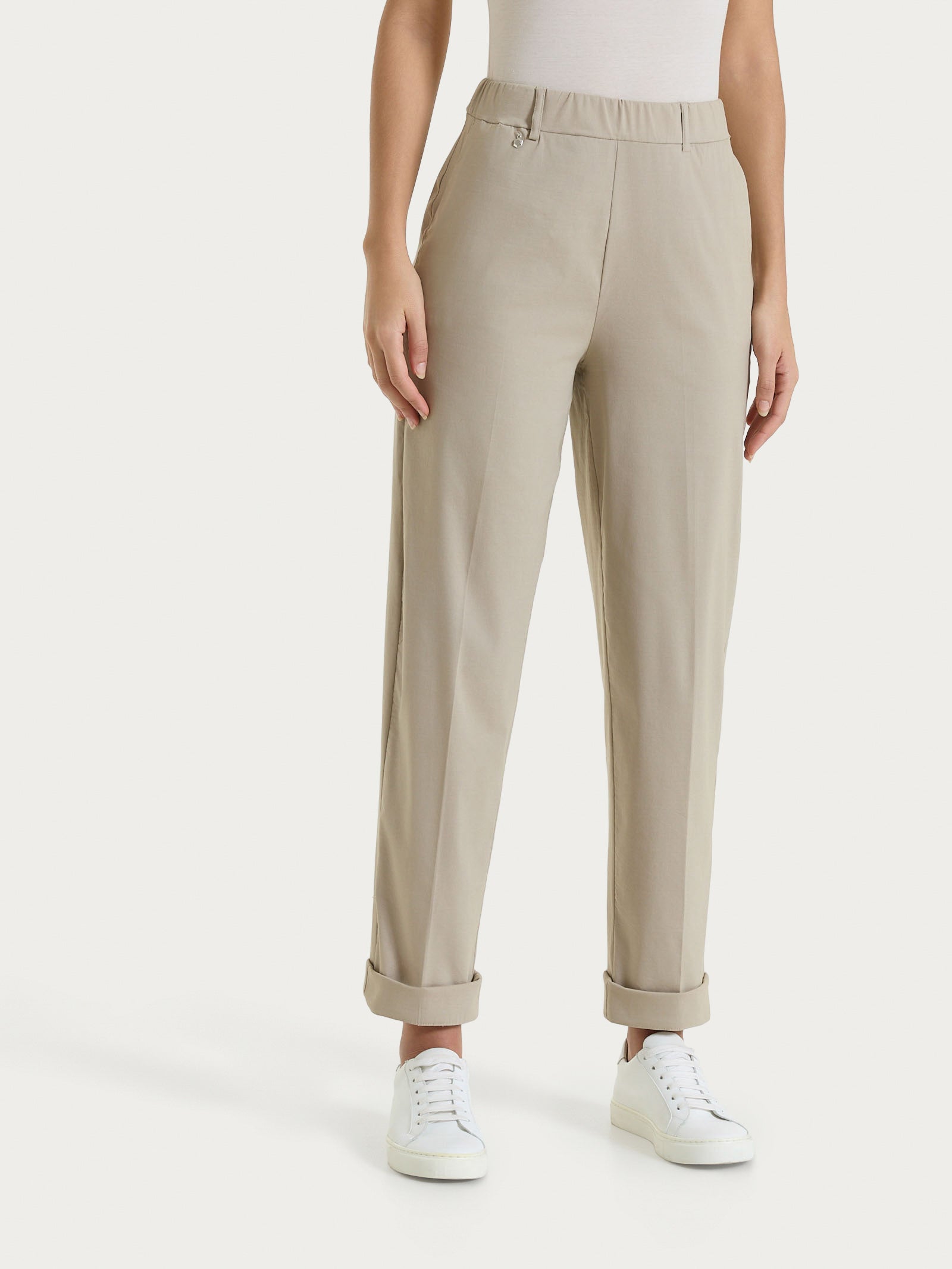 Ragno Super Fresh Pantalone a carota Crockery cotone