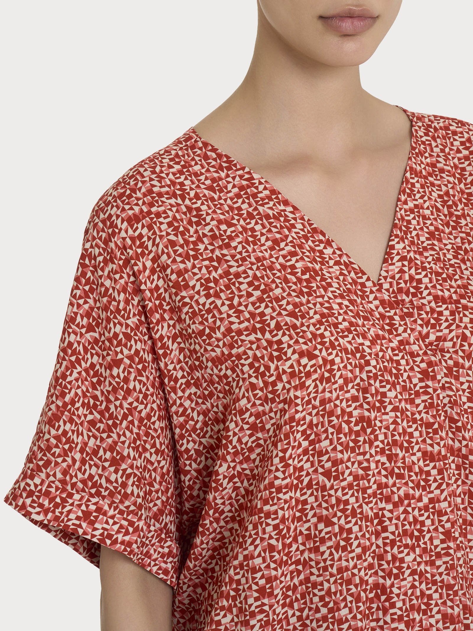 Ragno EcoSeta blusa kimono fantasia Dubarry