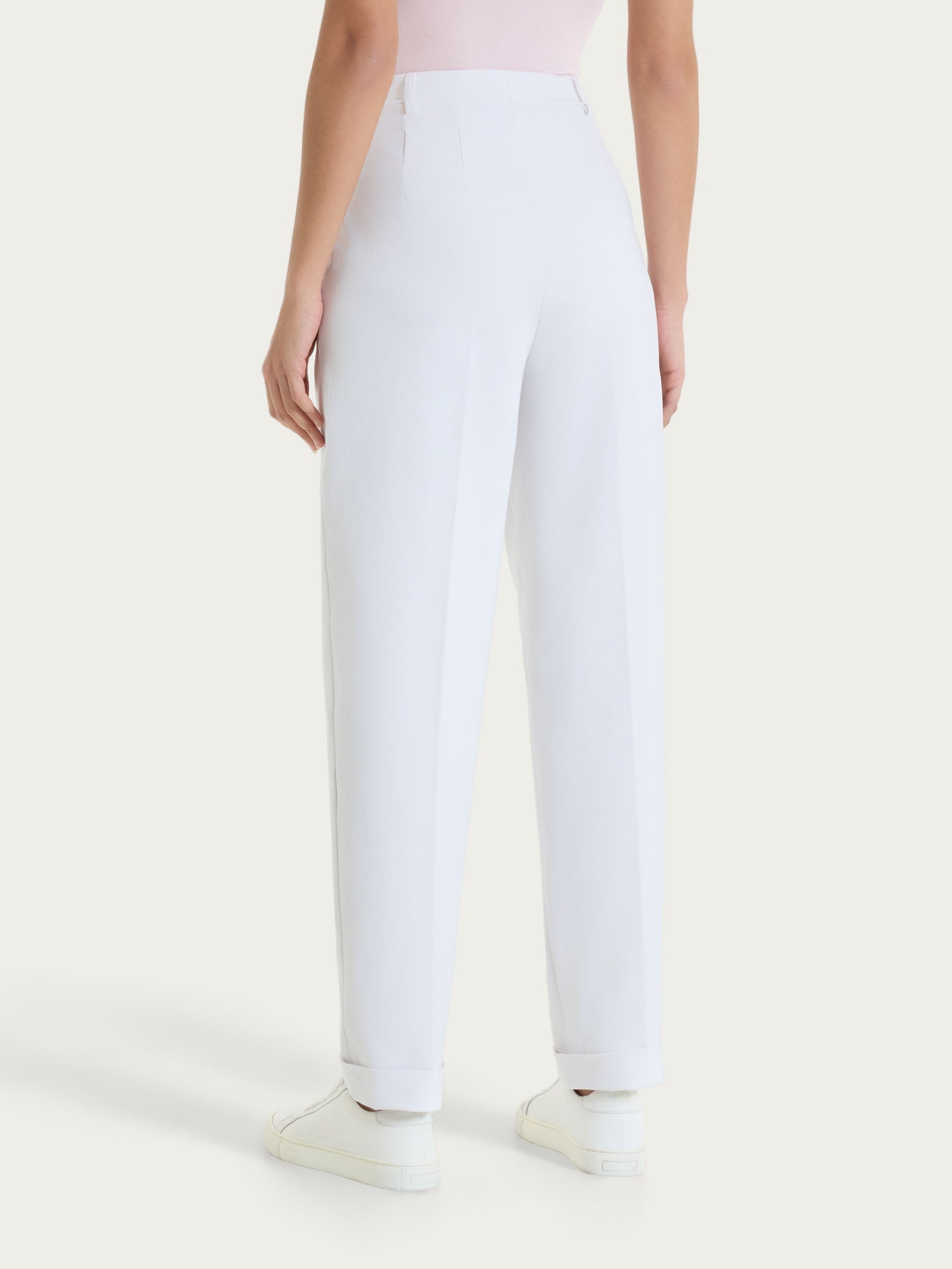 Ragno Compact Light Pantalone Carota Bianco leggero