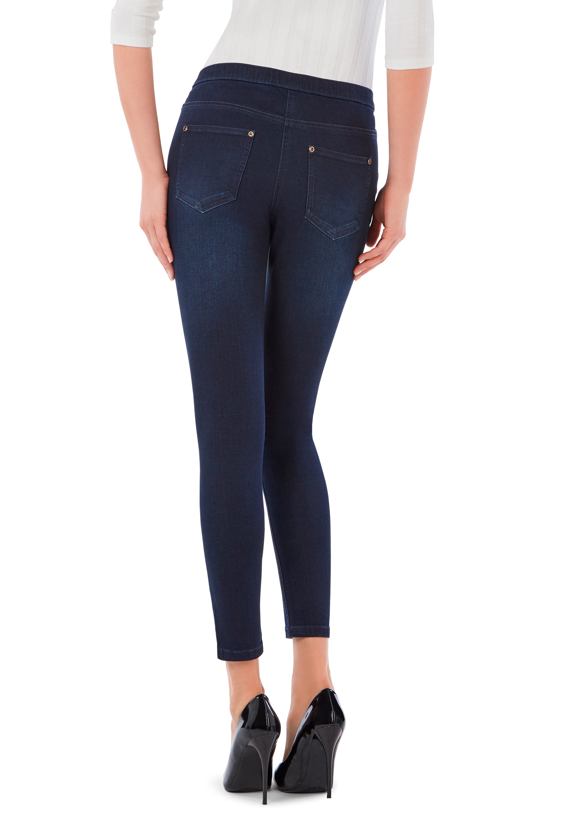 Philippe Matignon Jeans Toujours leggings XS-XL cotone effetto jeans