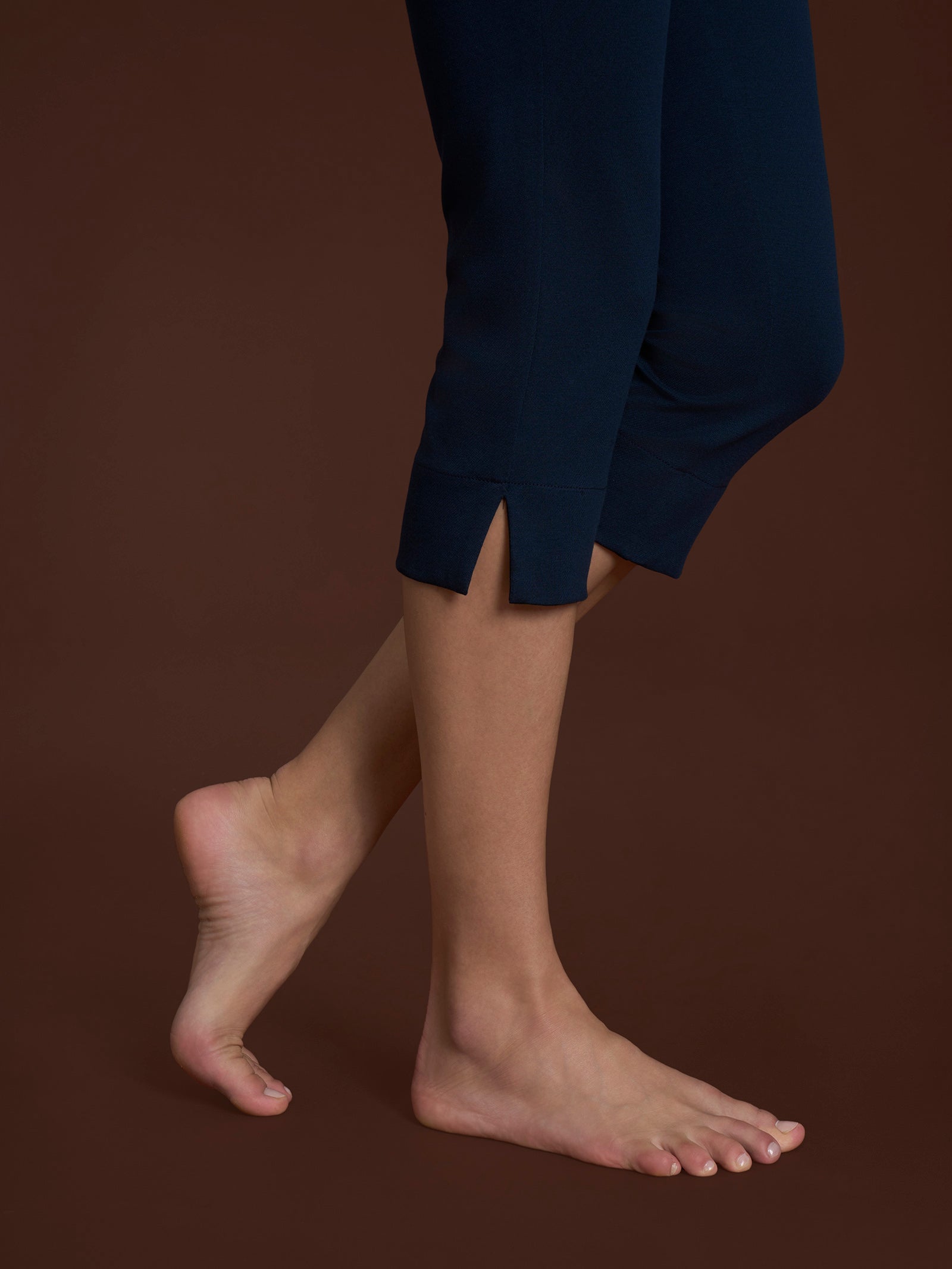 Ragno beYOUtiful leggings pinocchietto donna blu Bleu cotone