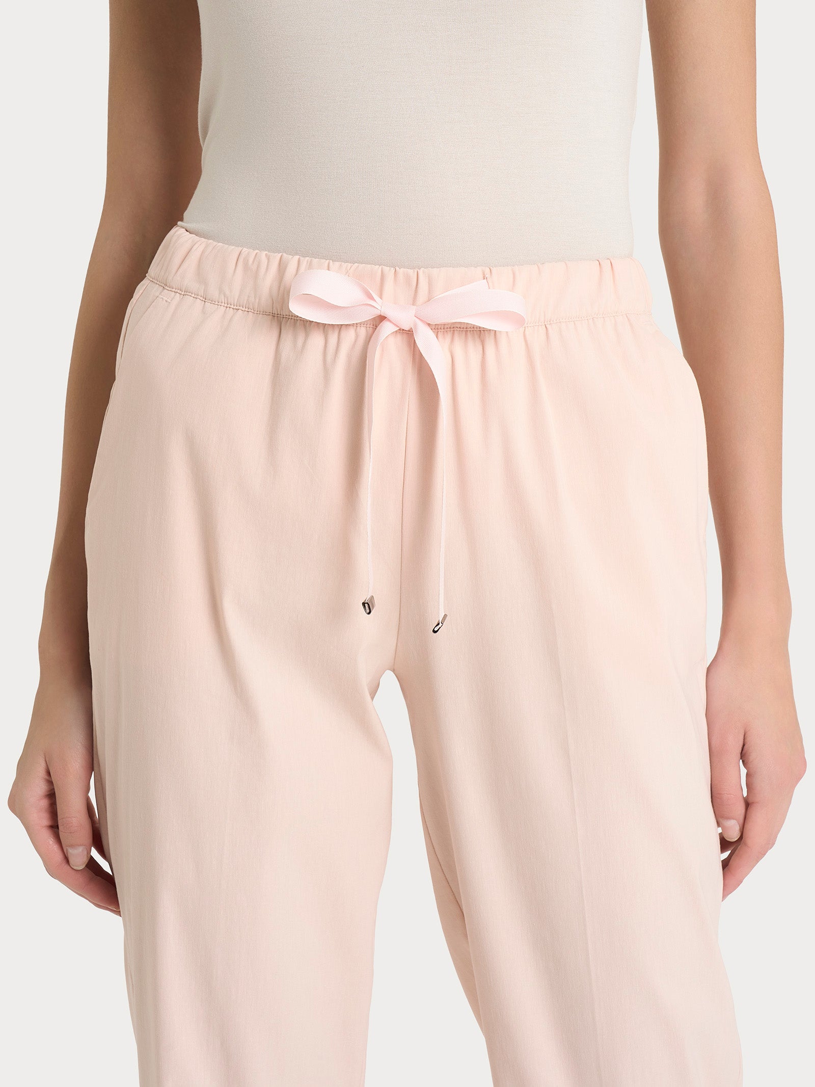 Ragno Super Fresh Pantalone Jogger Cameo Rose in cotone