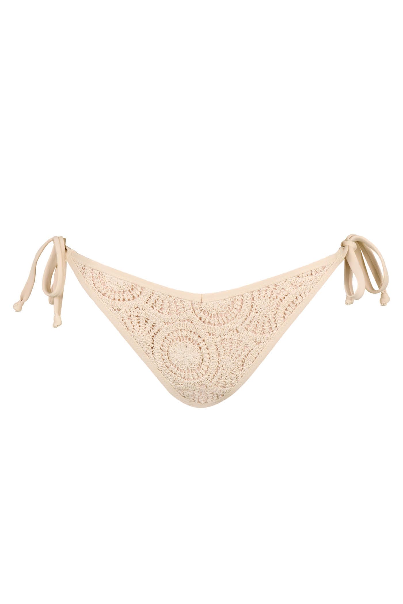 Goldenpoint Coachella slip bikini con laccetti pizzo macramè