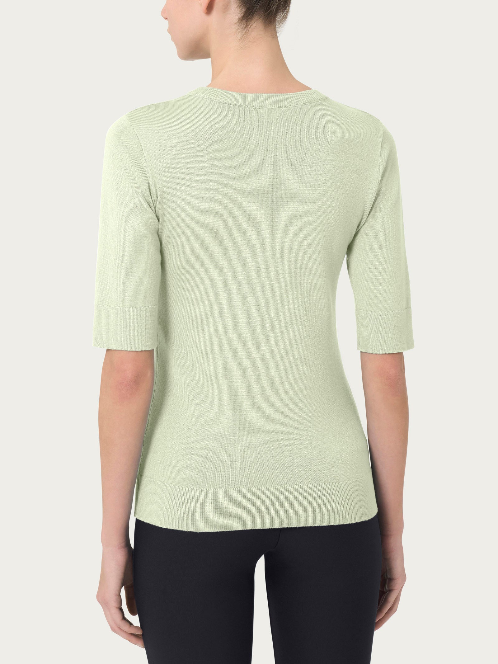 Ragno Four Seasons Maglia girocollo maglia verde Gleam