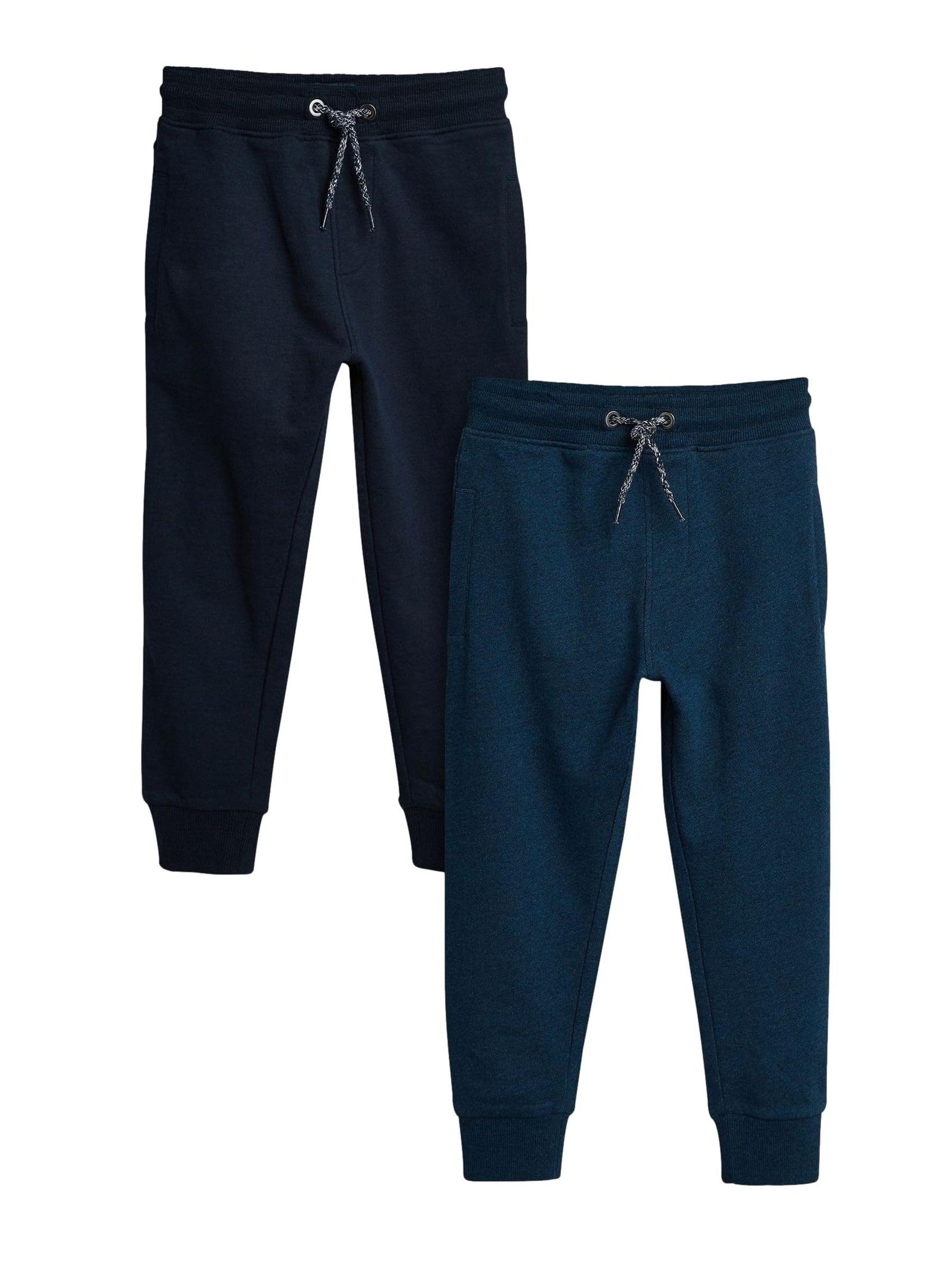 Next Pantaloni Jogging Bimbo Slim 116 Nero 2 Pezzi