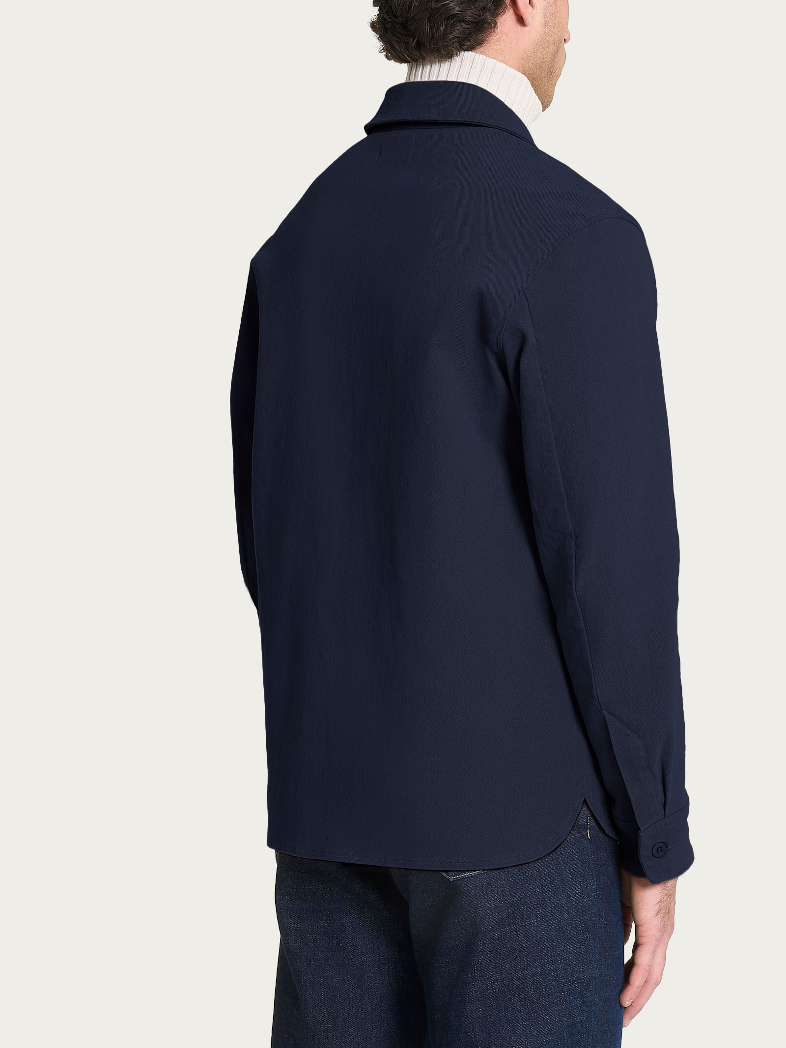 Ragno Compact Shacket twill cotone elasticizzato Profondo
