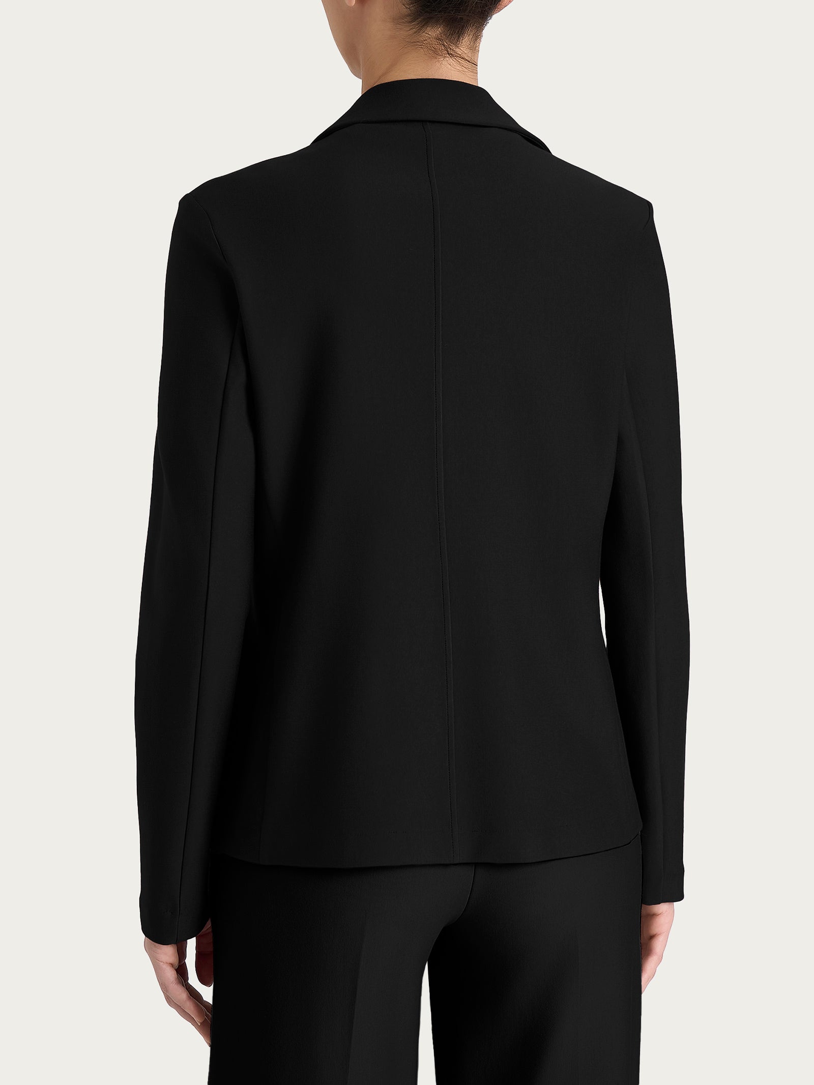 Ragno Compact Blazer Doppio Petto Donna Nero
