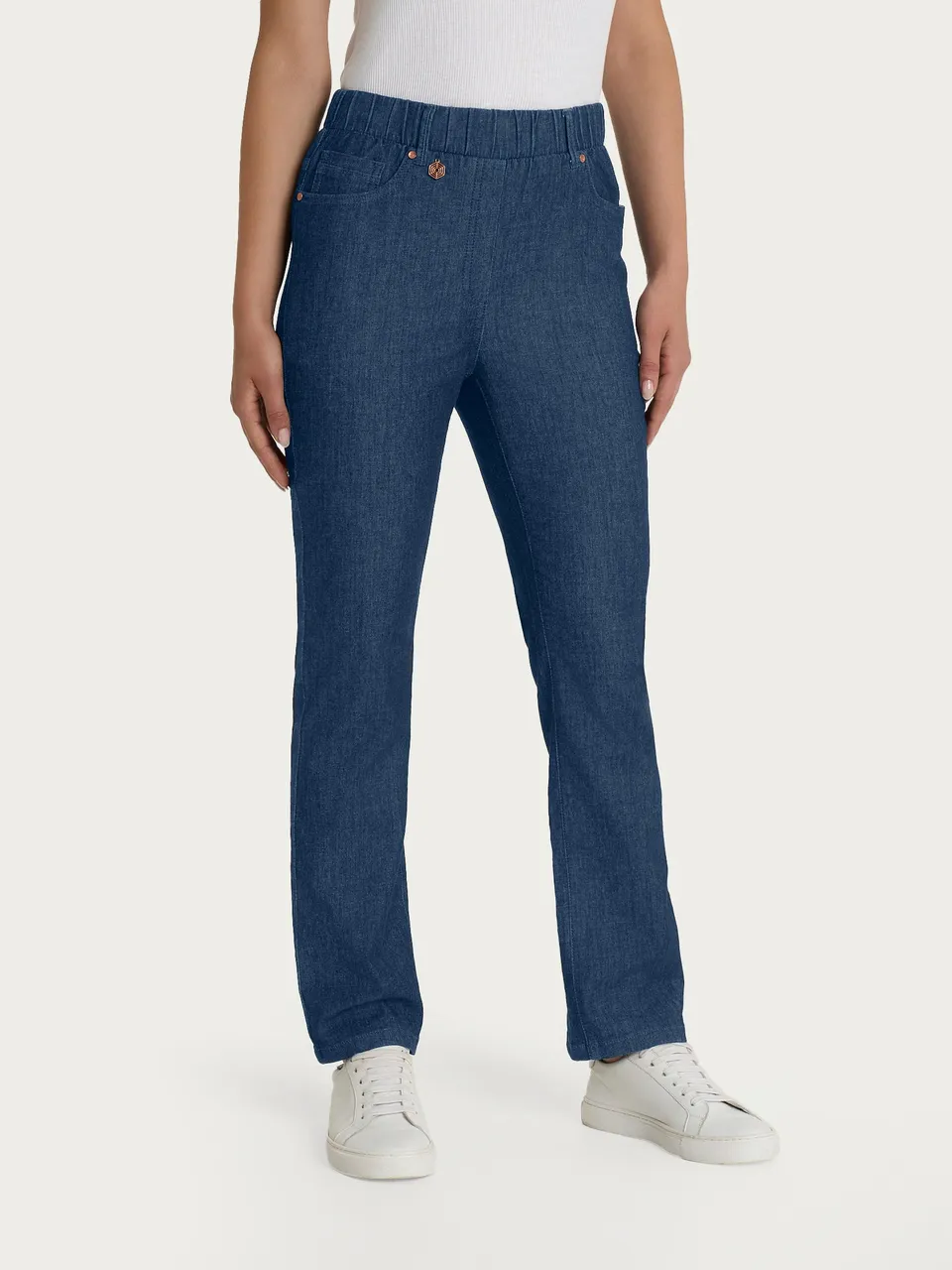 Ragno Super Denim Jeans Gamba Dritta Light Denim Blu