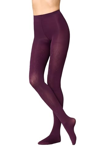 Goldenpoint Collant Strass Diamond Donna applicazione luminosa