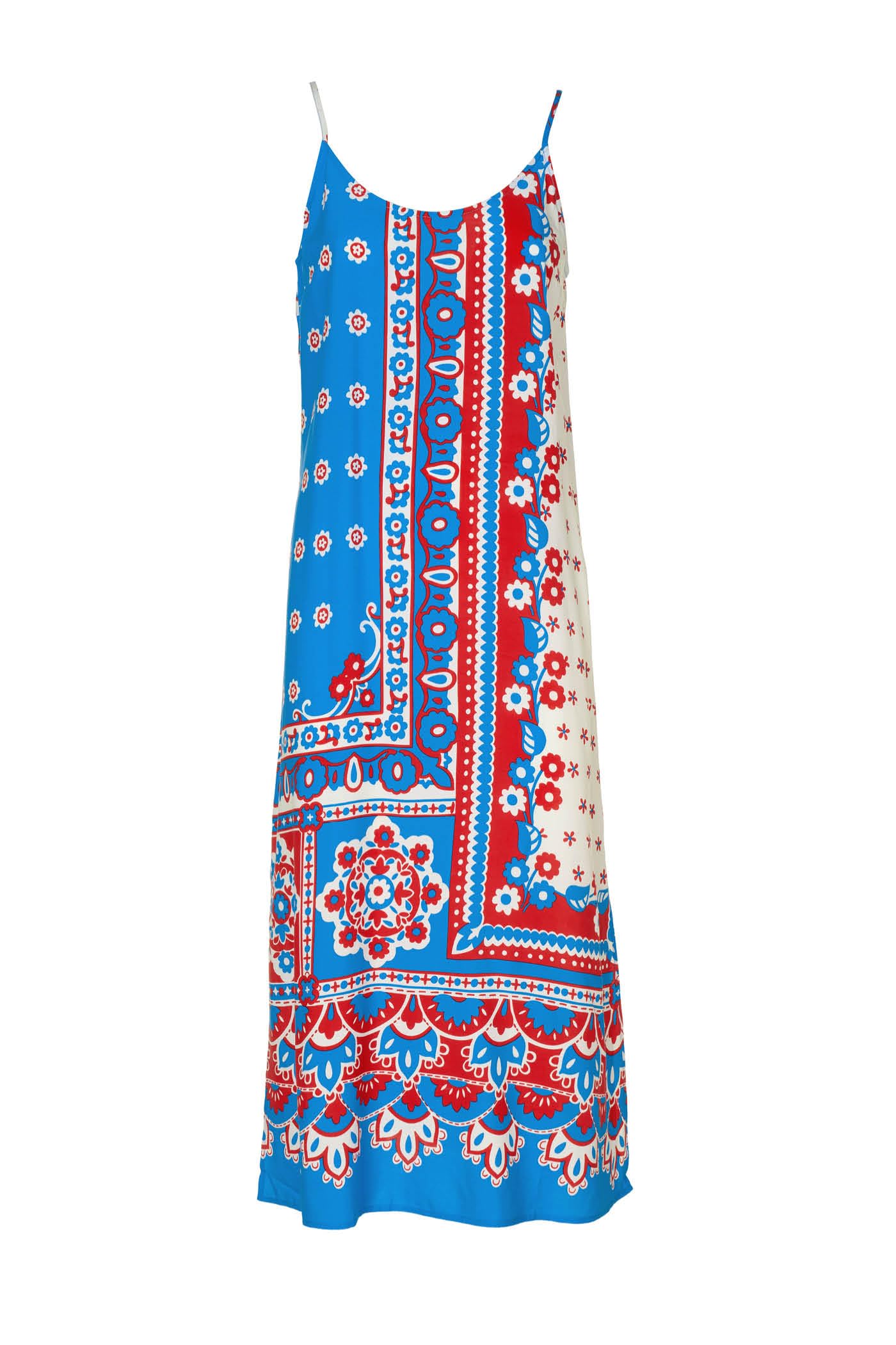Goldenpoint Bandana copricostume lungo smanicato multicolor