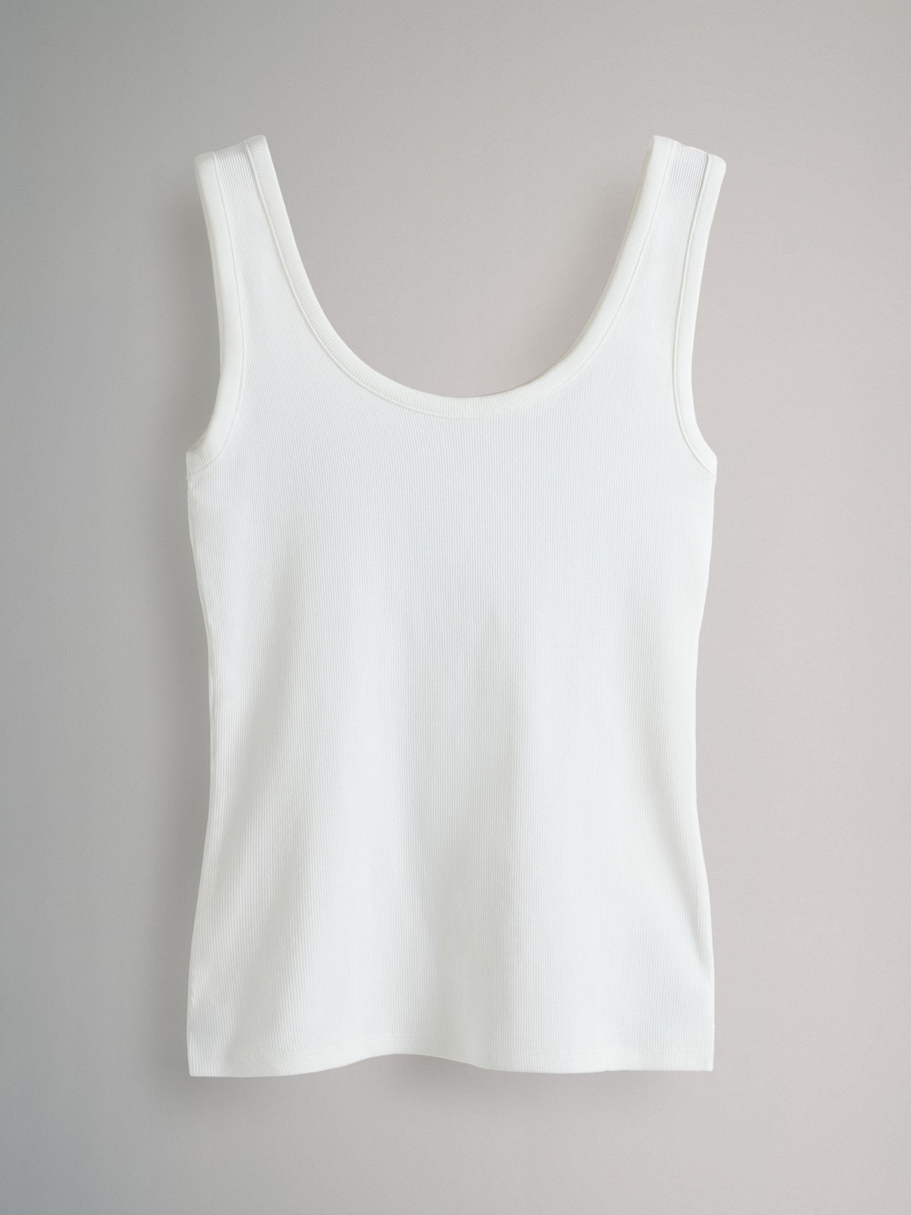 Next The Set Canotta coste slim donna confezione 5 cotone
