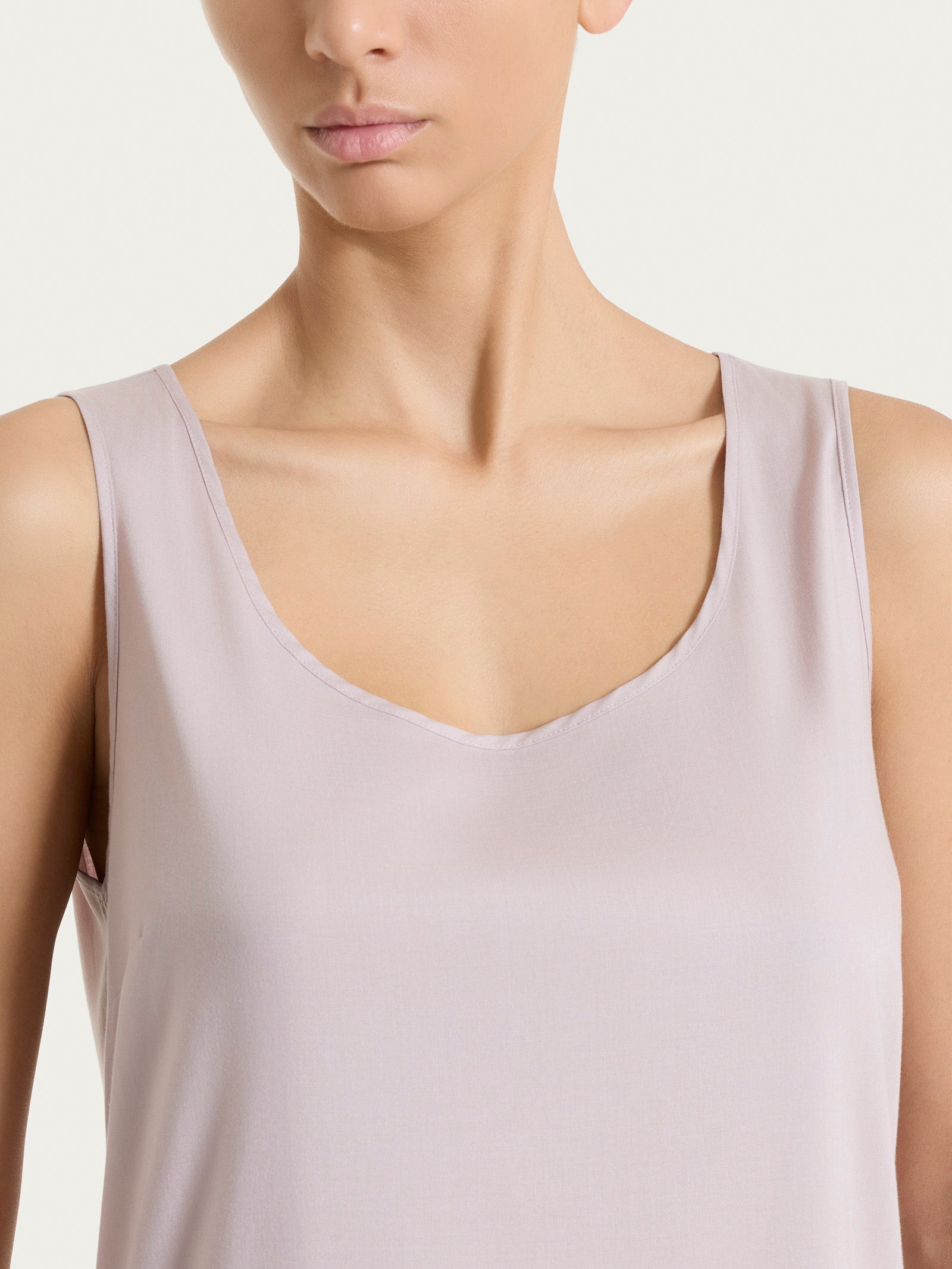Ragno Viscosa Summer spalla larga top Sphinx voile stretch