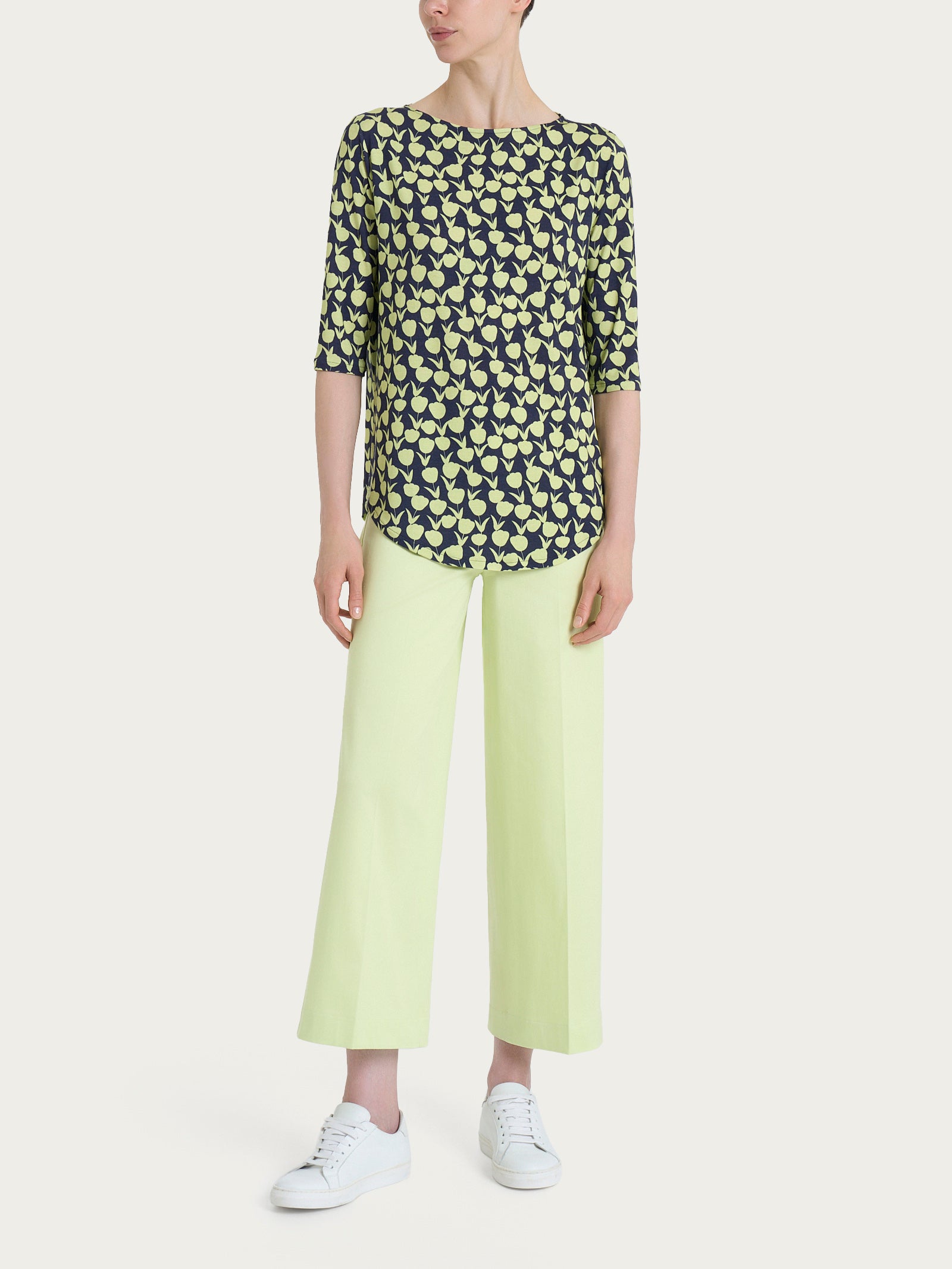 Ragno Viscosa Summer maglietta barchetta Shadow Lime manica 3/4
