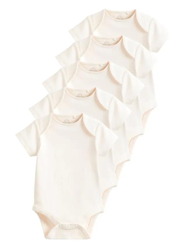 Next body neonato manica corta cotone taglia 50 confezione 5 pz