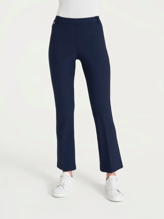 Ragno Compact Cropped Flare pantaloni Persia elasticizzati