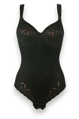 Lady C Morbida Eleganza Modellatore Pizzo Coppa B Nero Contenitivo