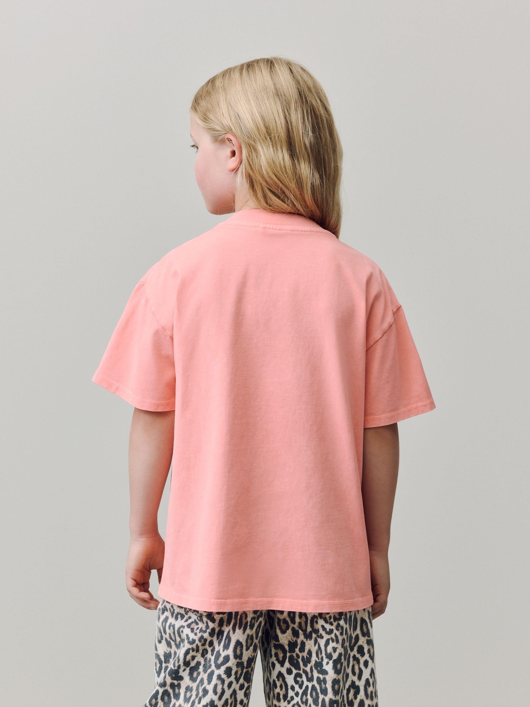 Next t-shirt bambina stampata 4 anni uso quotidiano
