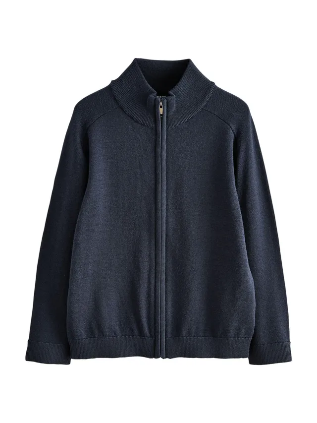 Next cardigan bambino lana merino con zip taglia 104