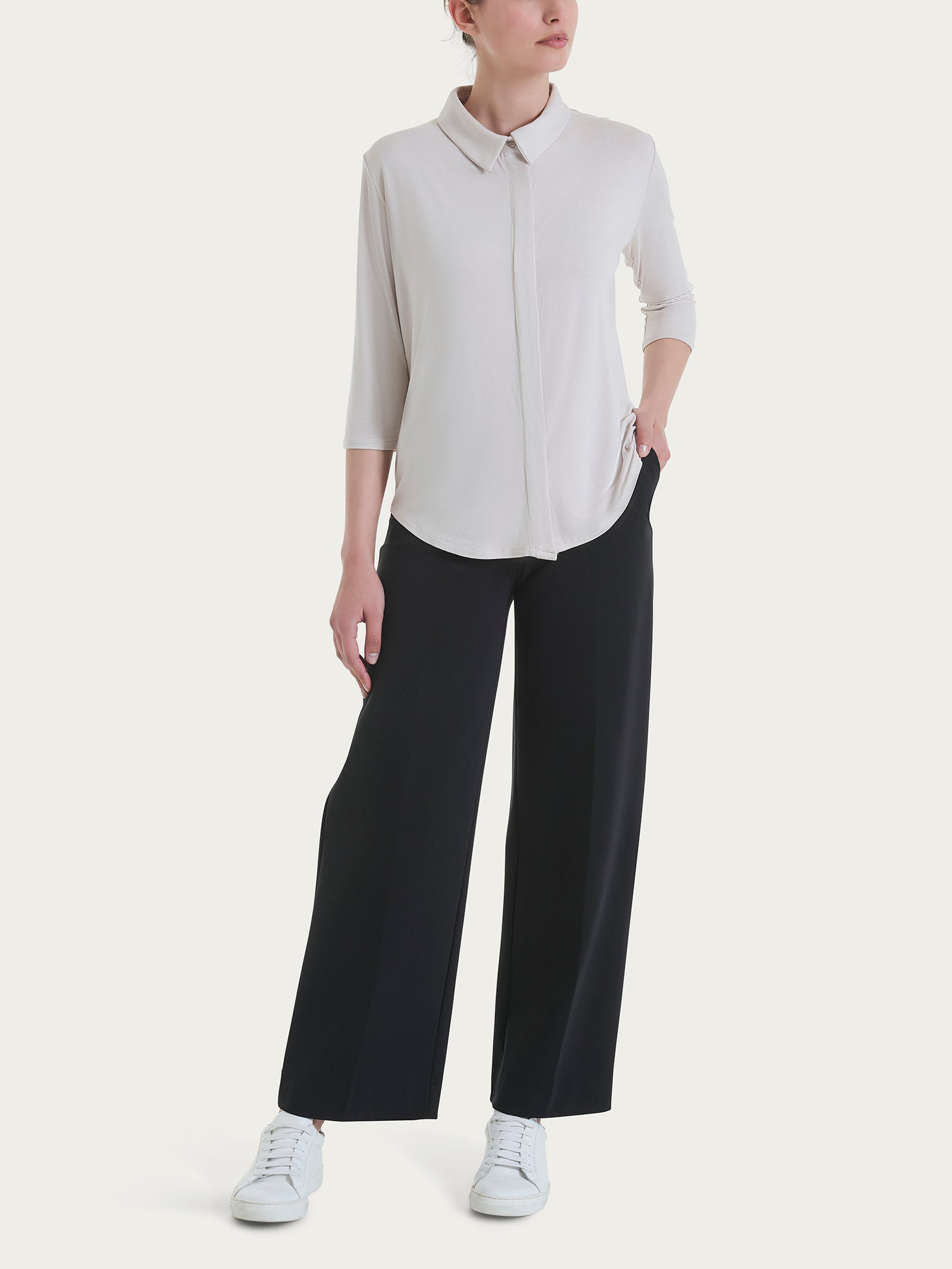 Ragno Viscosa Summer Maglia Camicia camicia Champignon