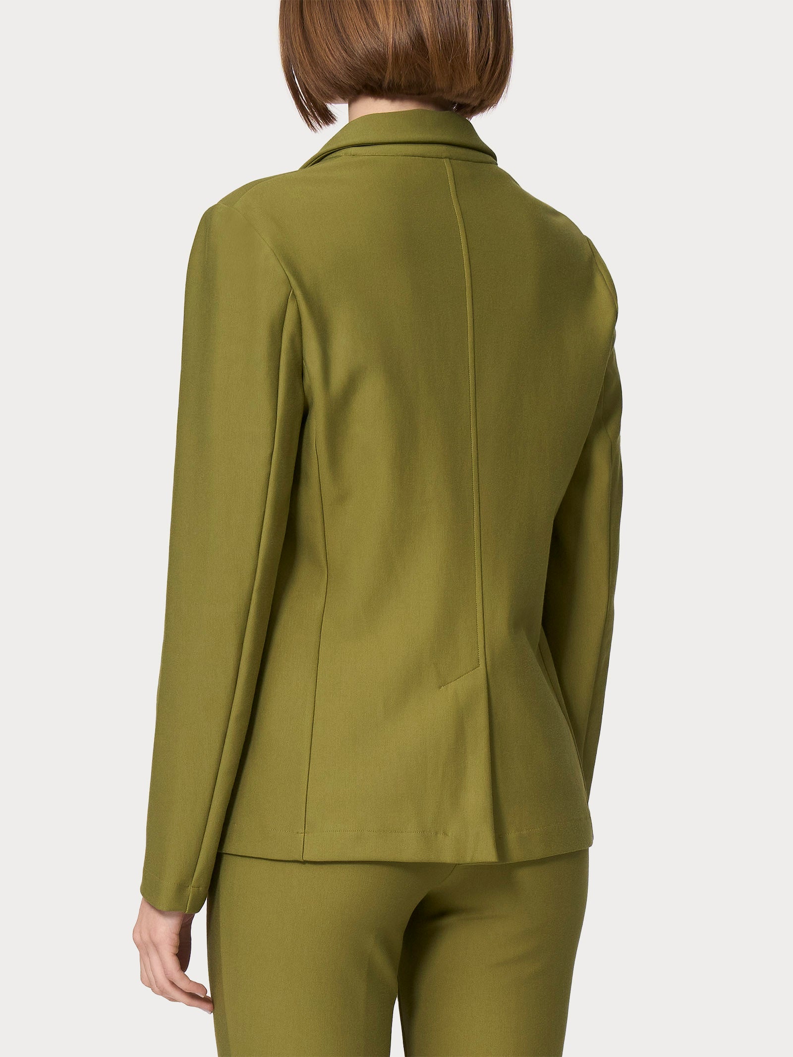Ragno Compact Blazer Due Bottoni Sphagnum misto viscosa