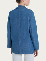 Ragno Super Denim blazer donna Delavè destrutturato