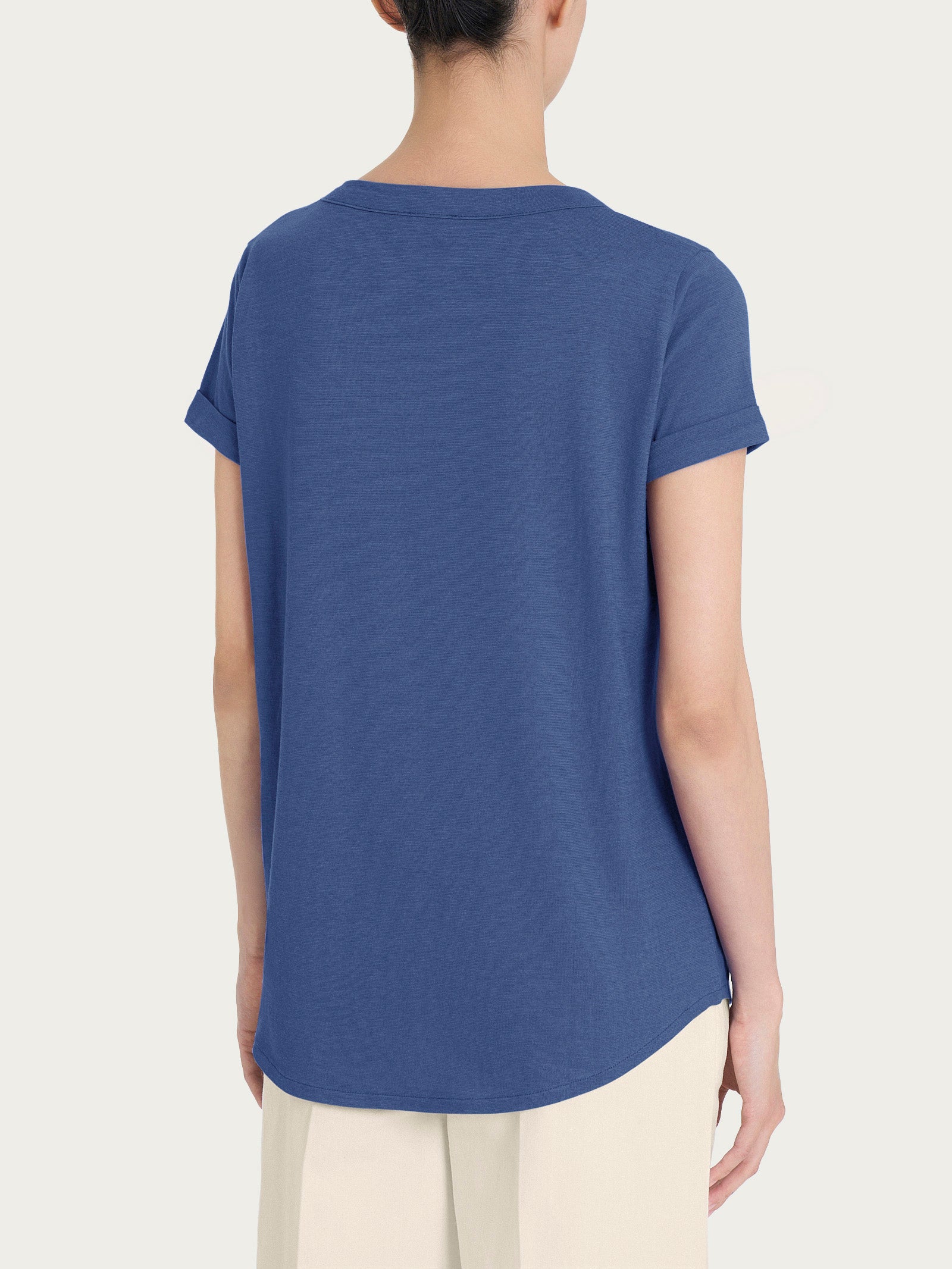 Ragno Maglietta Scollo V Oceana cotone