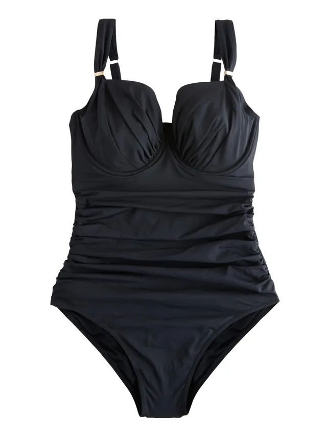 Next costume intero contenitivo con ferretto 2G blu coppa G