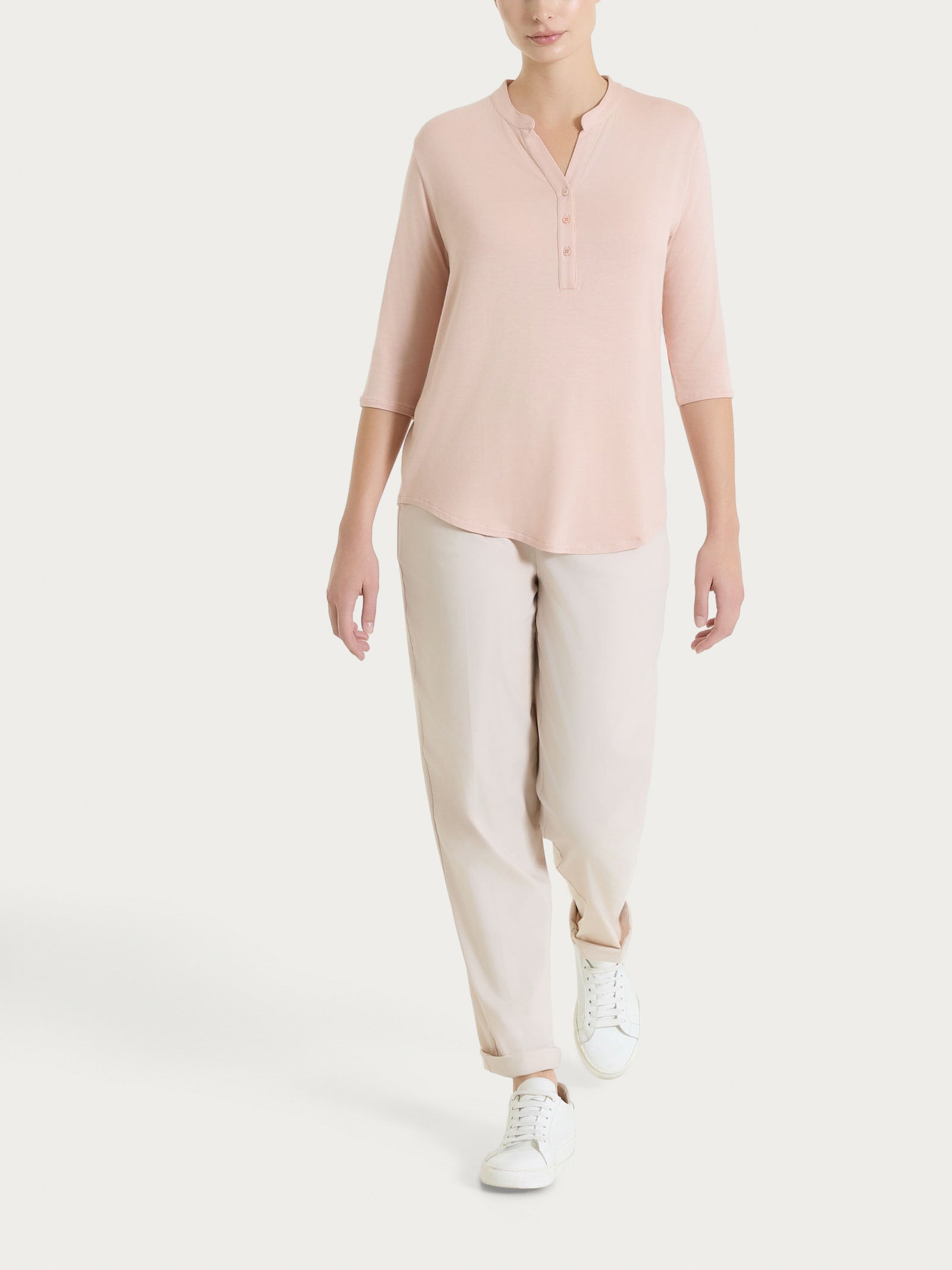 Ragno Super Fresh Pantalone Jogger Almond Peach con Tasche