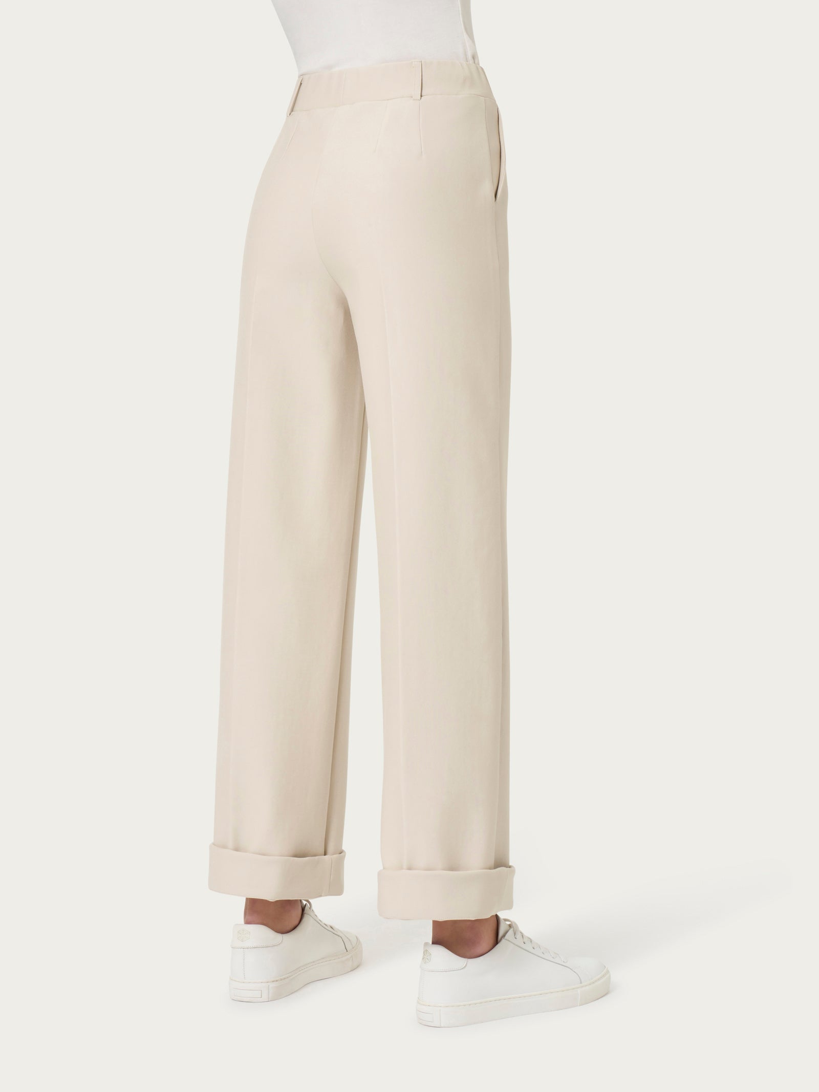 Ragno Compact Light pantalone ampio Champignon tasche