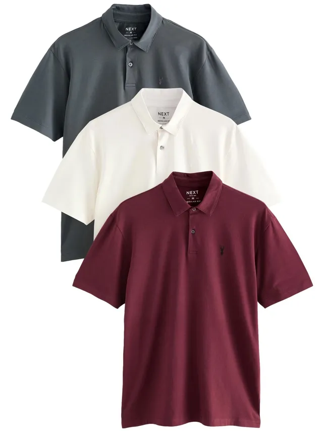 Next Motionflex Polo Uomo Jersey Manica Corta x3