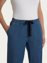 Ragno Super Light Denim jogger jeans Indigo tasche elasticizzato