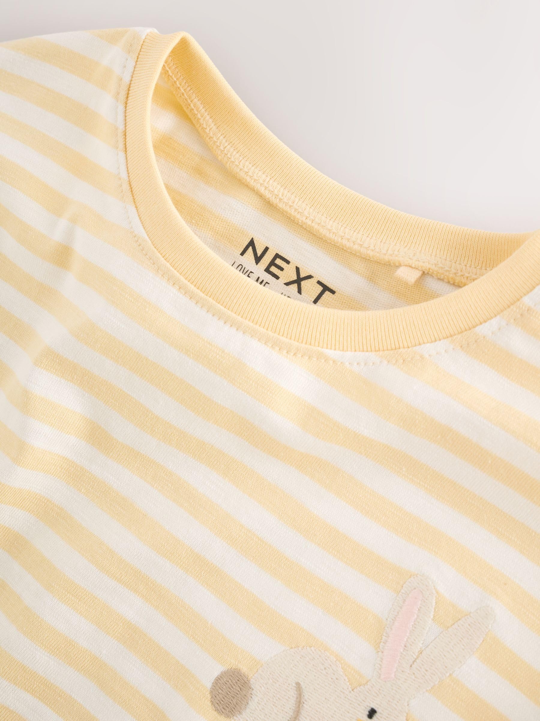 Next t-shirt bambina manica lunga 4 pezzi 68-74 cotone
