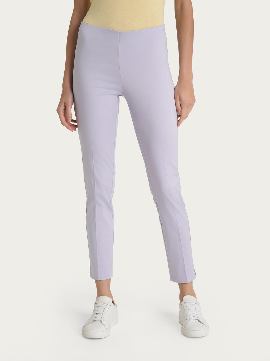 Ragno Satin Power pinocchietto donna lilla elasticizzato