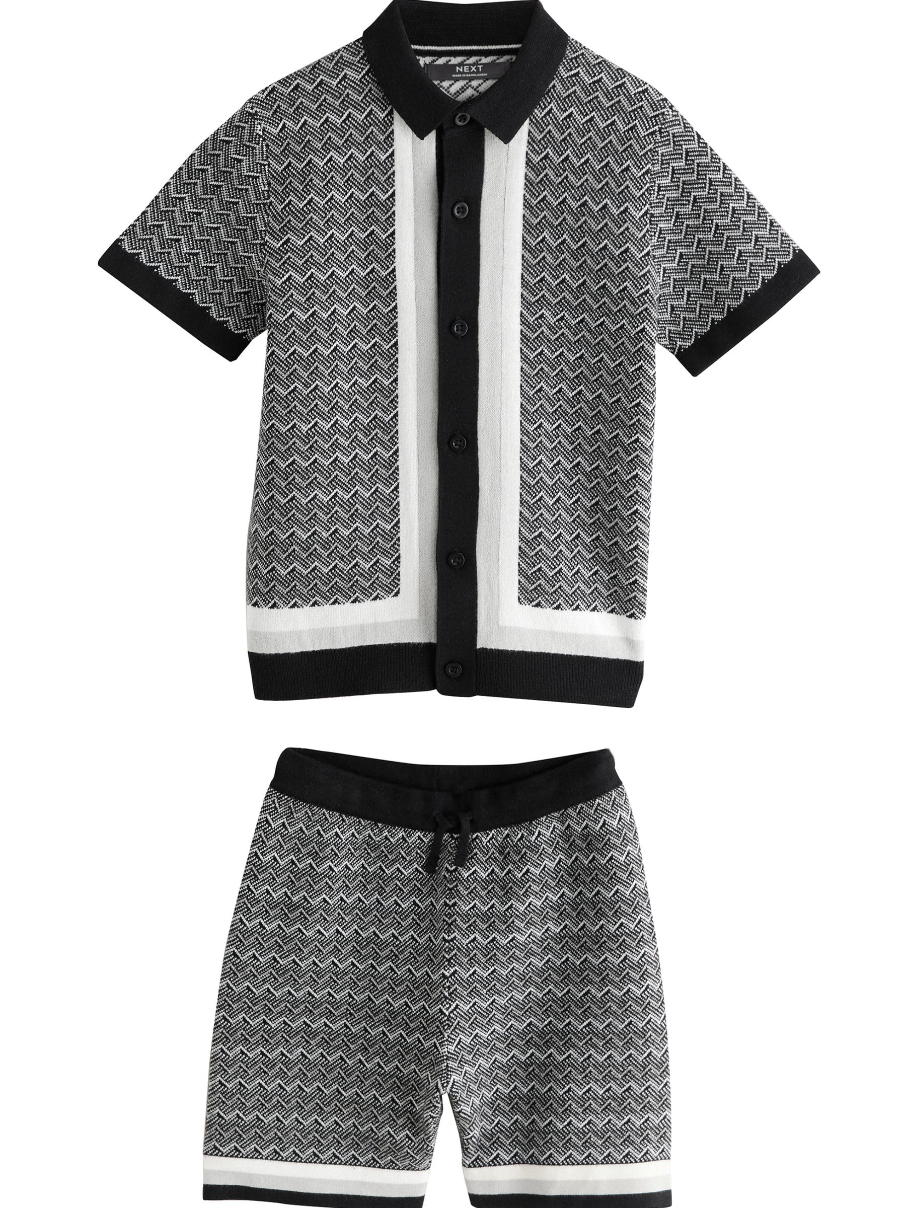 Next Completo Bambino Polo Shorts Maglia 128