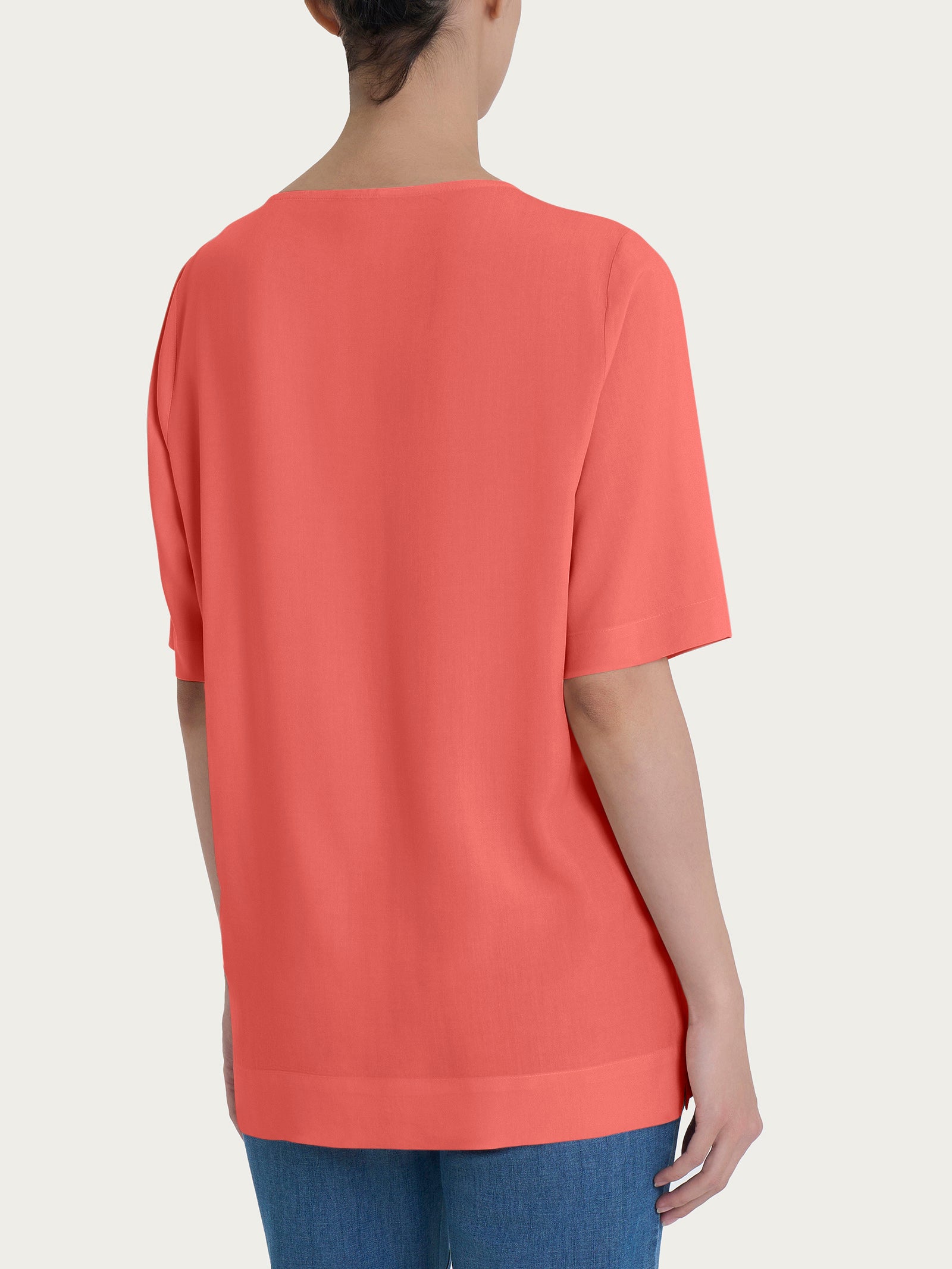 Ragno EcoSeta blusa manica corta dubarry viscosa