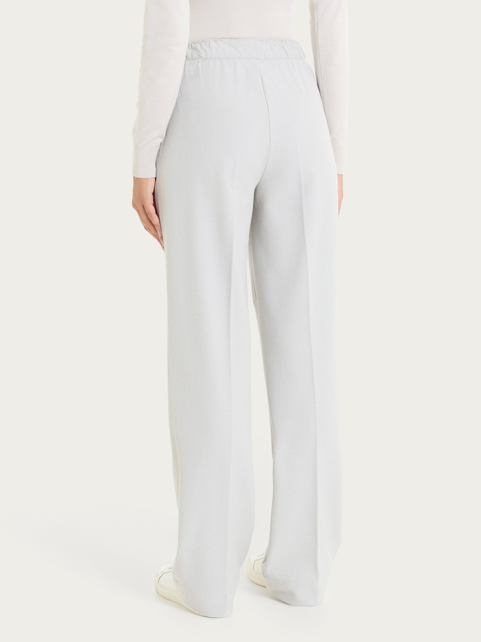 Ragno Compact pantalone donna Ghiaia Mel flanella calda