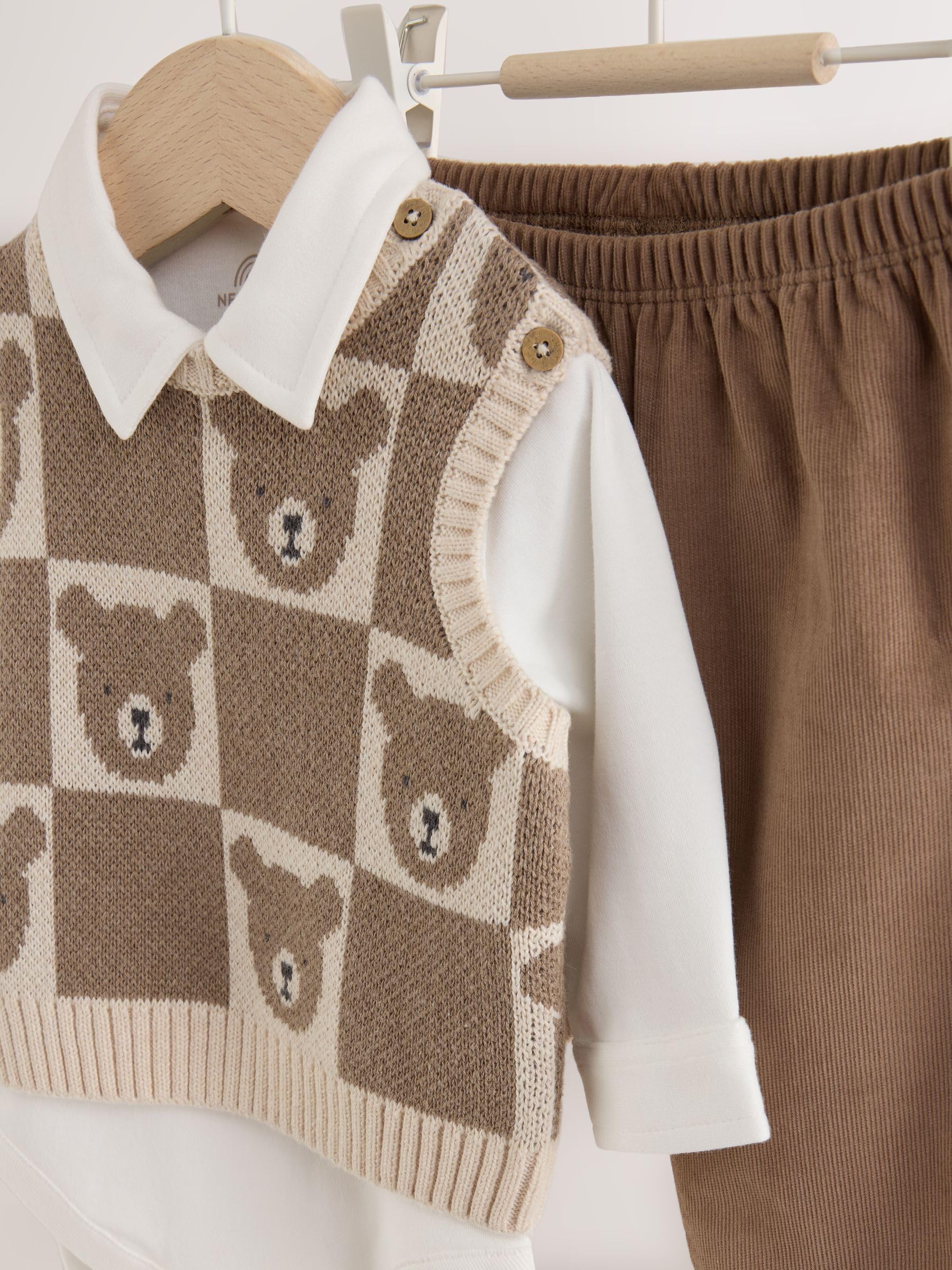 Next completo neonato body e pantaloni taglia 56