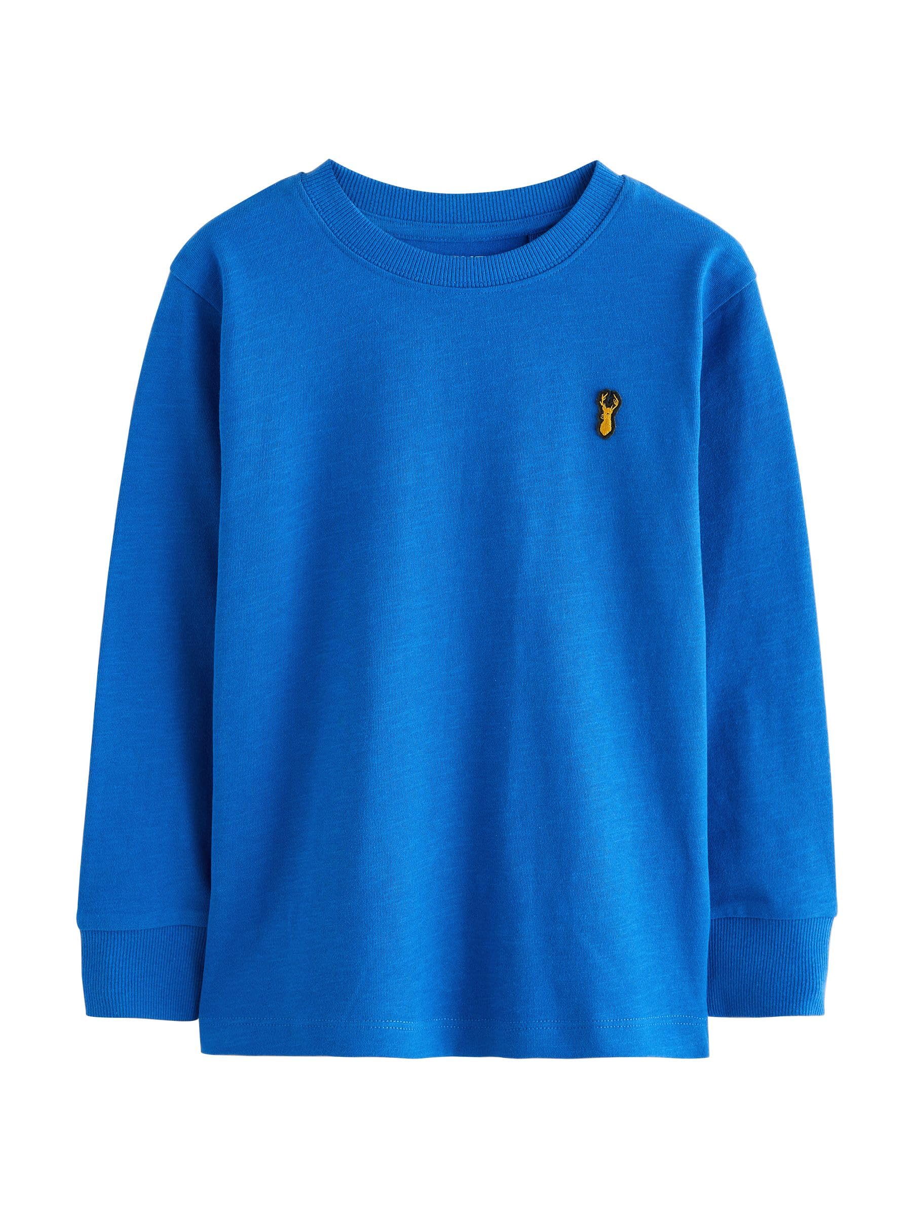 Next maglietta ragazzo maniche lunghe logo 8 pezzi 128