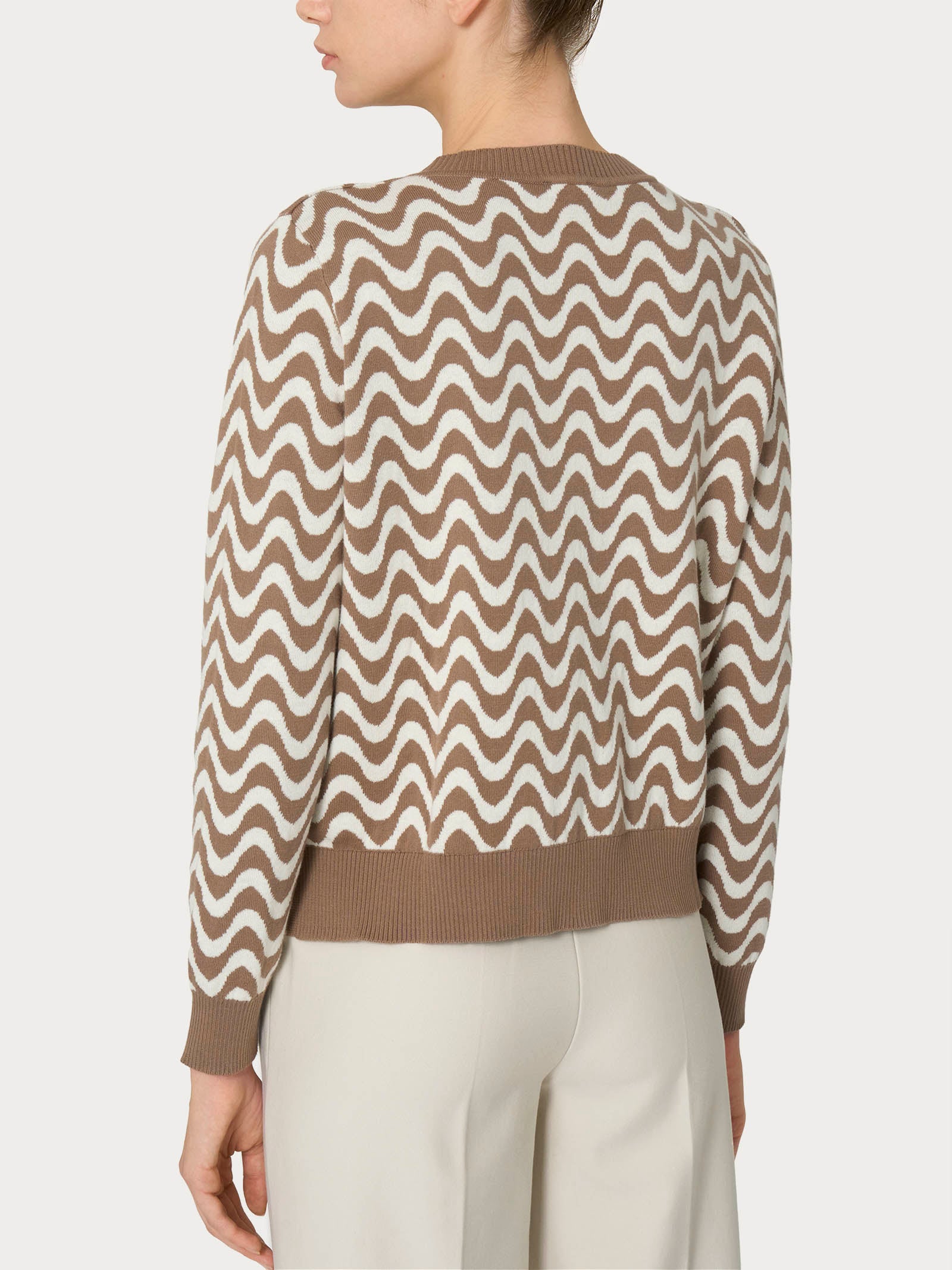 Ragno Winter Cotton Maglia Corta Girocollo Fant. Pine Bark